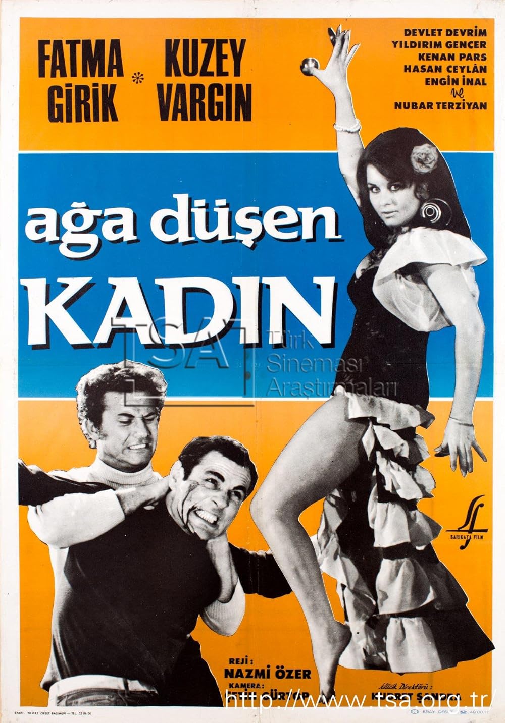 Ağa Düşen Kadın Filmi İzle HD Full Tek Parça (Fatma Girik & Kuzey Vargın) [1967]