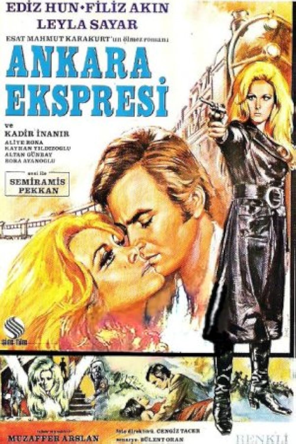 Ankara Ekspresi Filmi İzle HD Full Tek Parça (Filiz Akın & Ediz Hun) [1970]