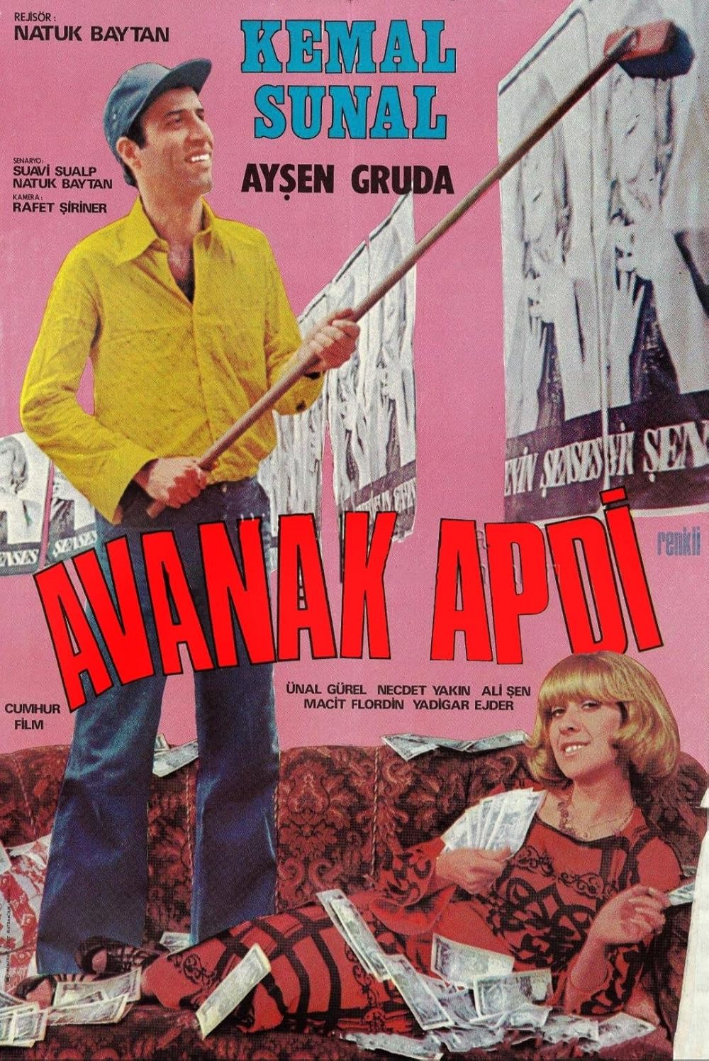 Avanak Apti Filmi İzle HD Full Tek Parça (Kemal Sunal & Ayşen Gruda) [1978]