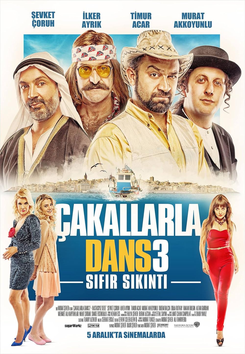 Çakallarla Dans 3: Sıfır Sıkıntı Filmi İzle HD Full Tek Parça (Didem Balçın & İlker Ayrık & Şevket Çoruh & Timur Acar) [2014]